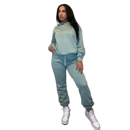 Pistachio Hoodie & Sweatpants Set