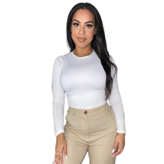 Perfect Fit Long Sleeve (Off White)