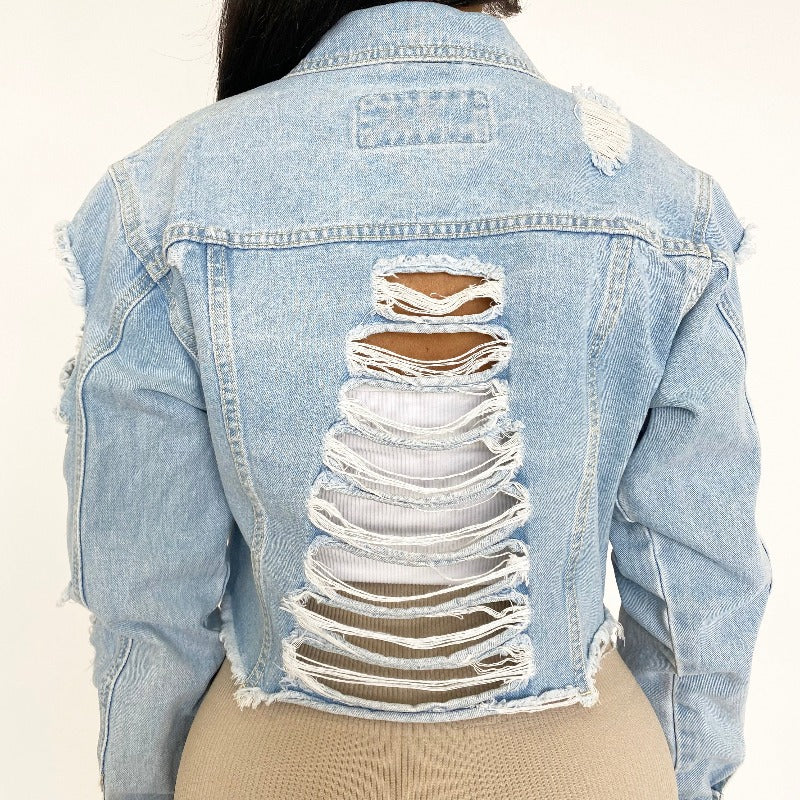 Making Plans Denim Jacket