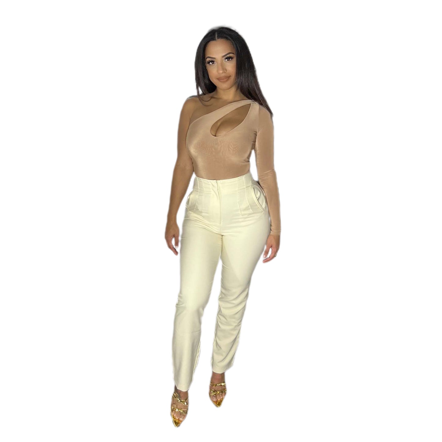 One Shoulder Bodysuit