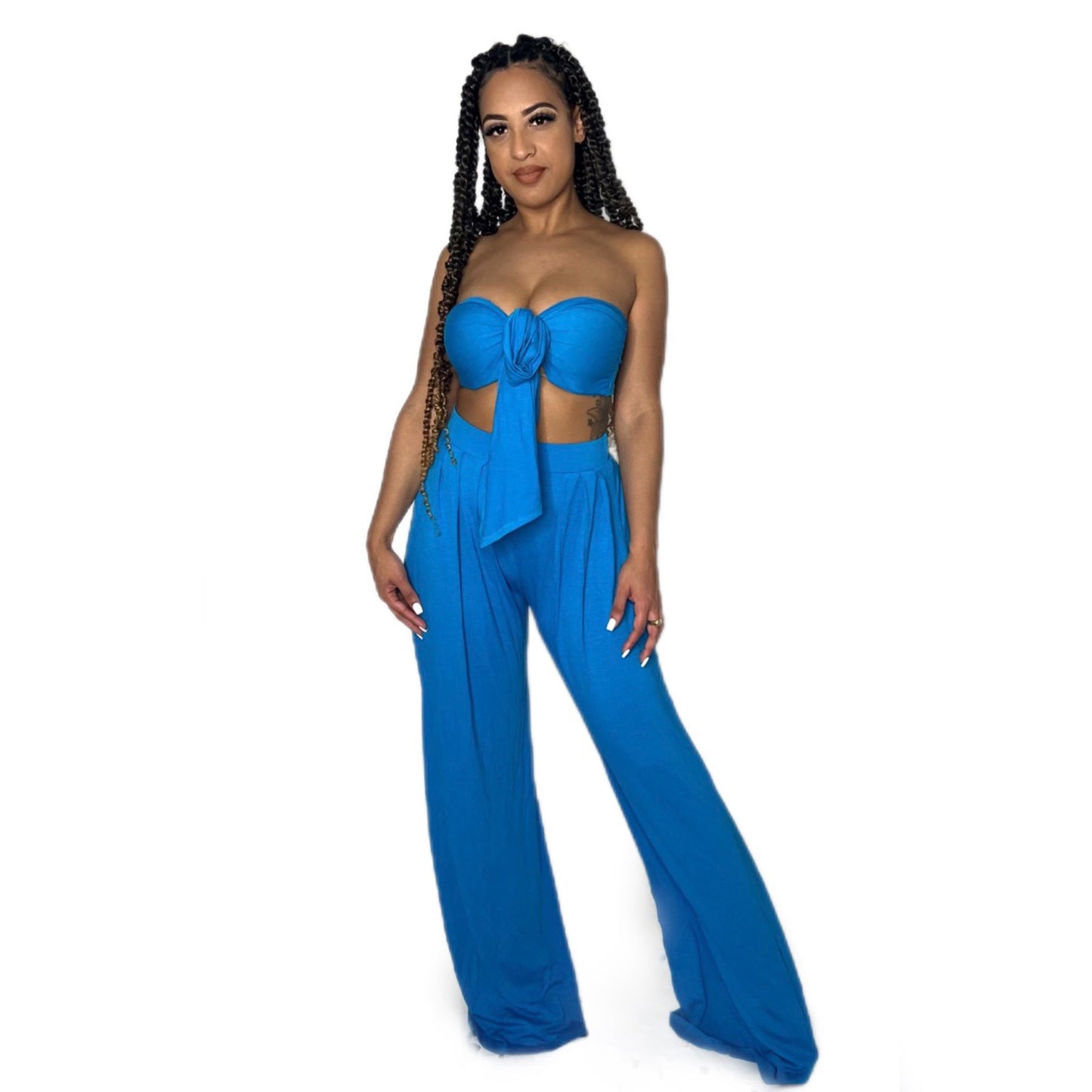 Paradise Two Piece Set- Turquoise