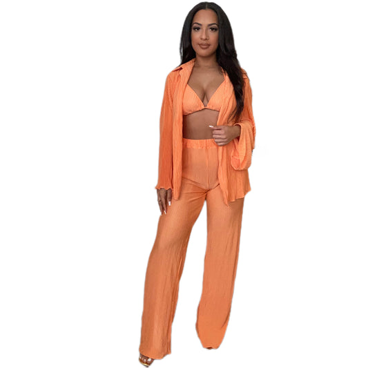 Orange 3 piece Set