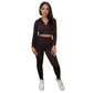 Get Cozy Jogger Set ( Black)