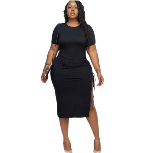 Black Midi Dress