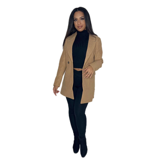 Camel Pea Coat