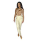 Cream Darted Trouser