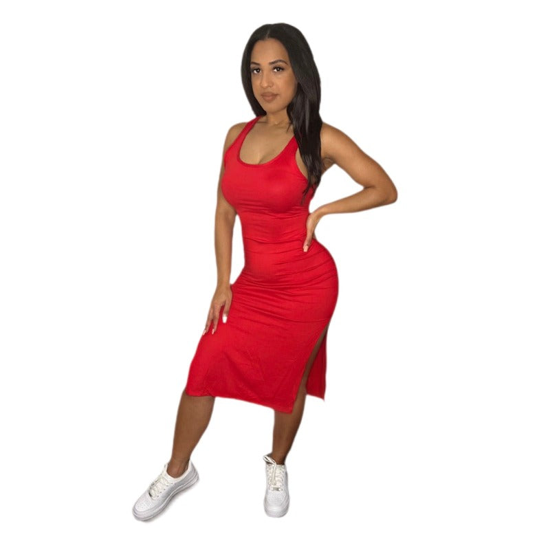 Picante Red Sundress