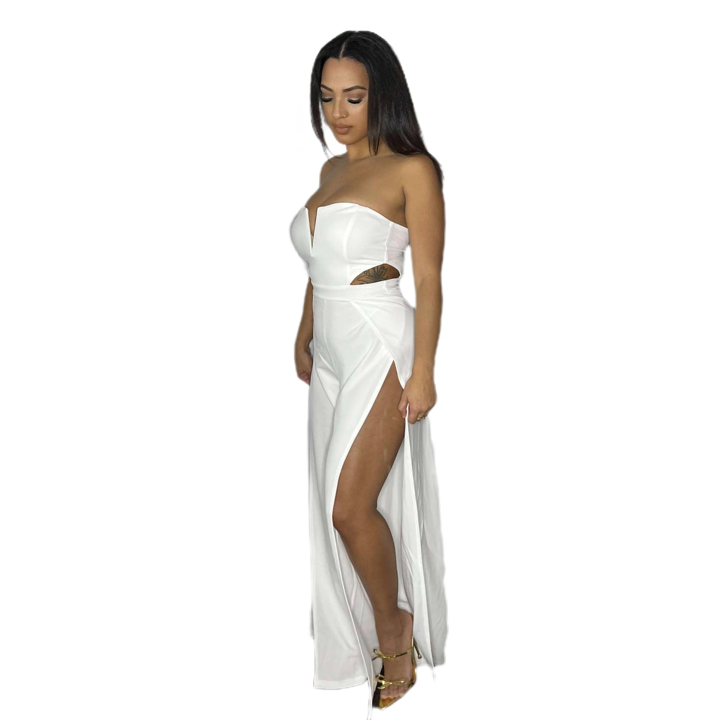 Ivory Goddess Jumpsuit